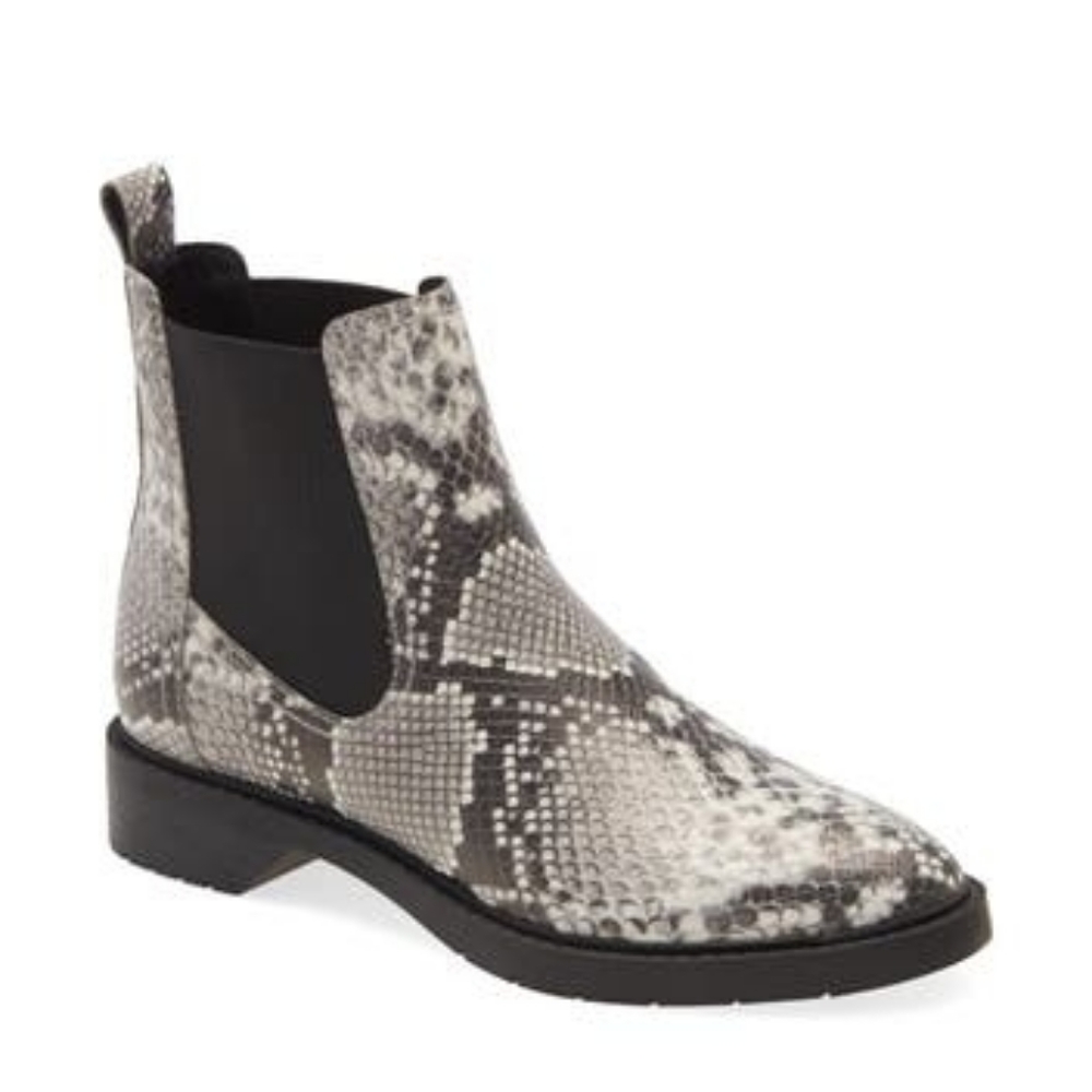 Treasure & Bond Gabriella Chelsea Boot in Snake Print - Picture 4 of 11